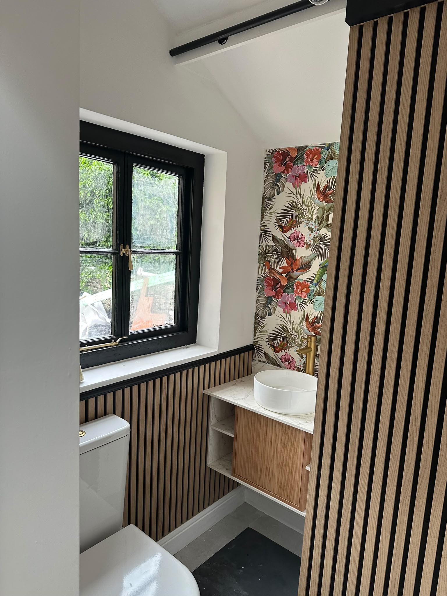 Bathroom renovation project