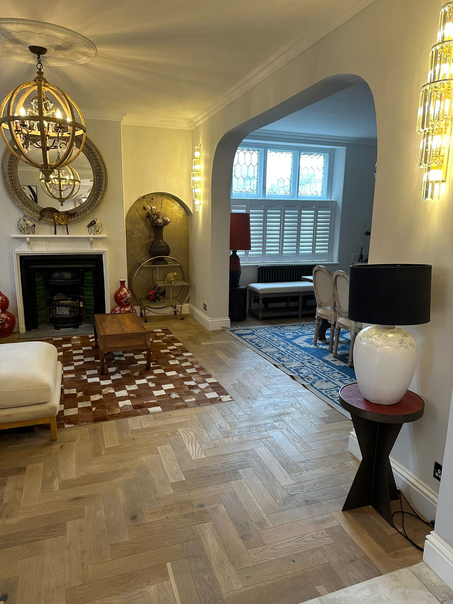 Flooring installation project
